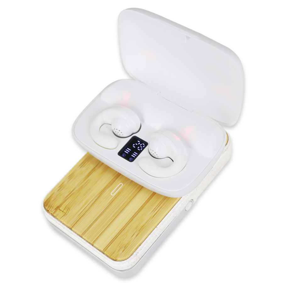 earbuds bluetooth avec boitier de recharge
