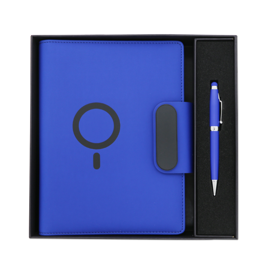 coffret  note-book power bank 8000 mah wireless
