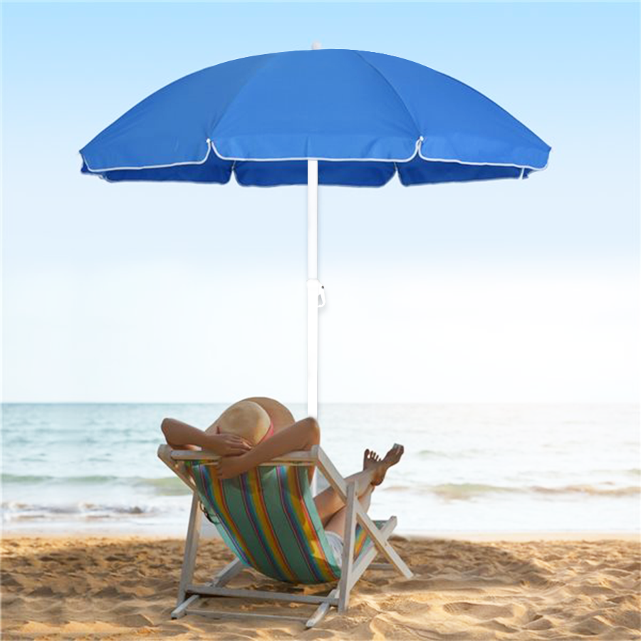 parasol de plage  200 cm 8 panneaux