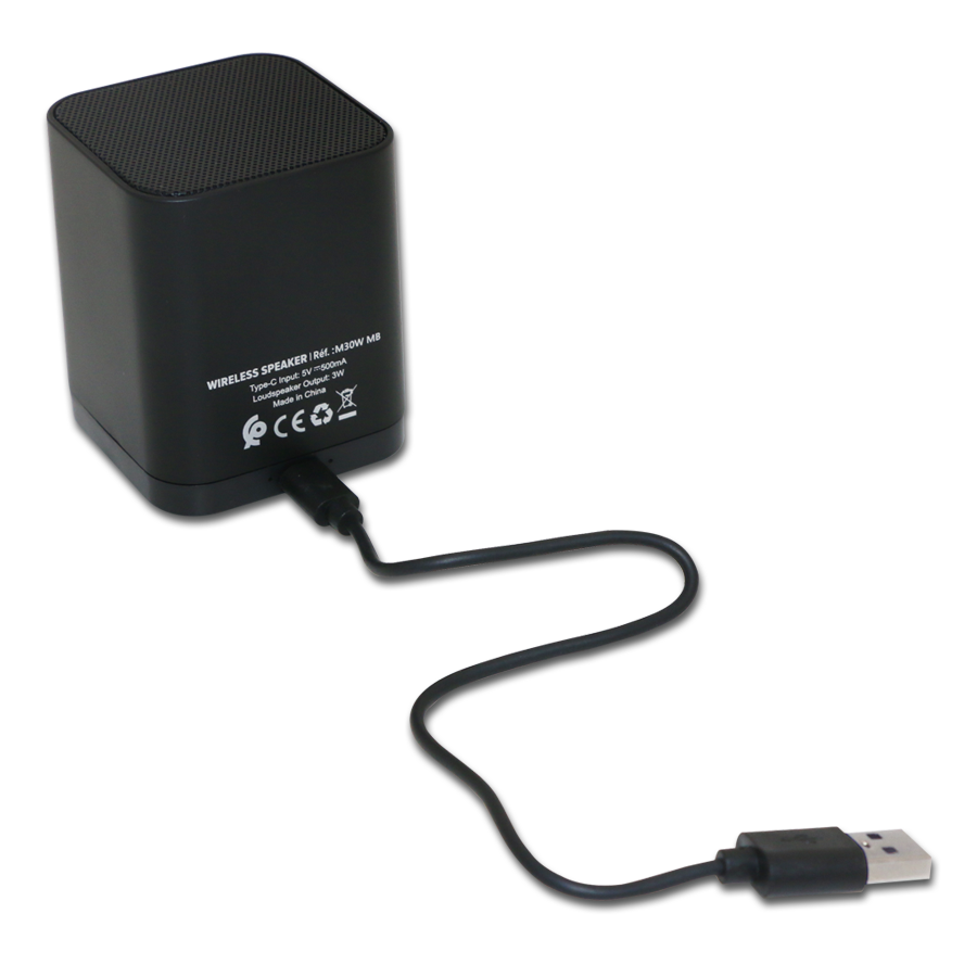 haut parleur bluetooth noir sans fil