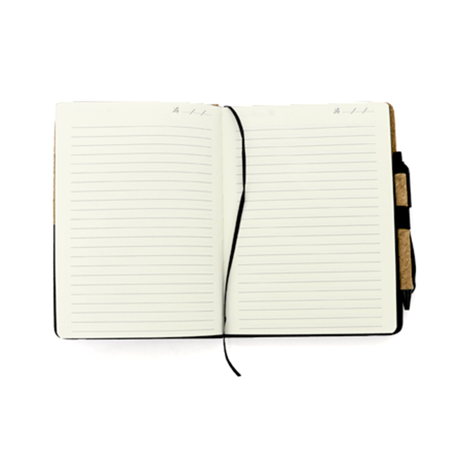 note-book  a5 en liège et similicuir