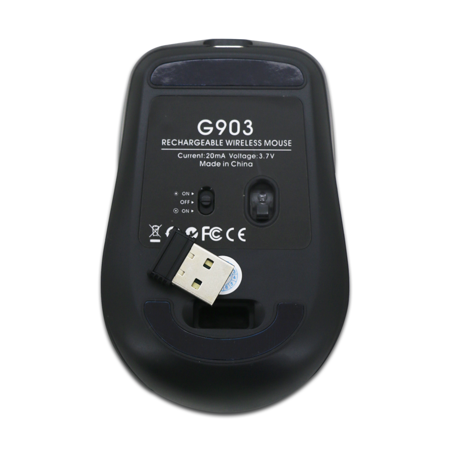 souris  lumineuse sans fil  rechargeable