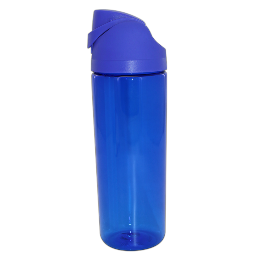 gourde plastique 750 ml avec couvercle à bec