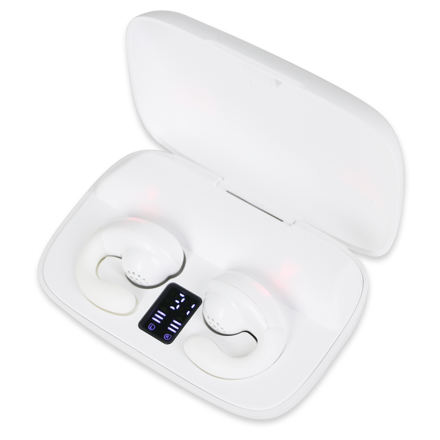 earbuds bluetooth avec boitier de recharge