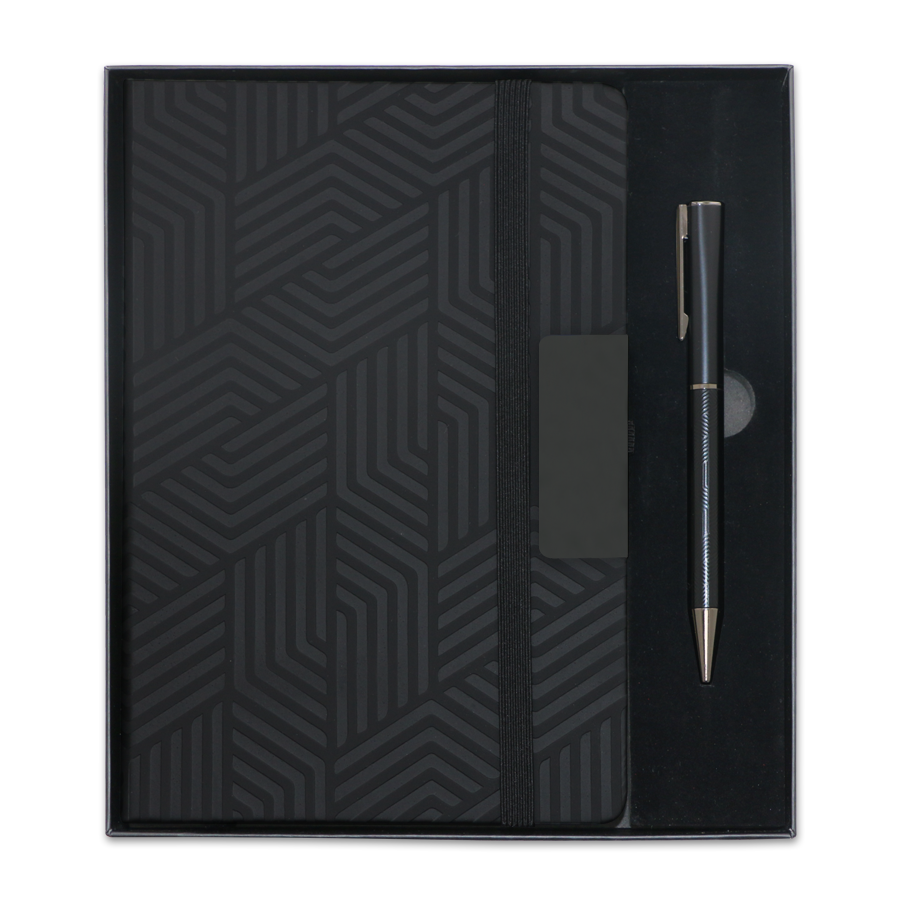 set notebook a5 publicitaire avec stylo