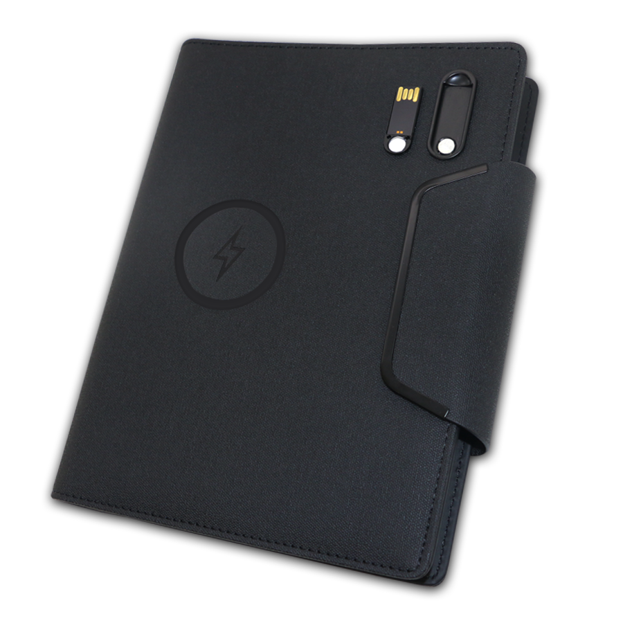 coffret vip notebook avec powerbank et usb