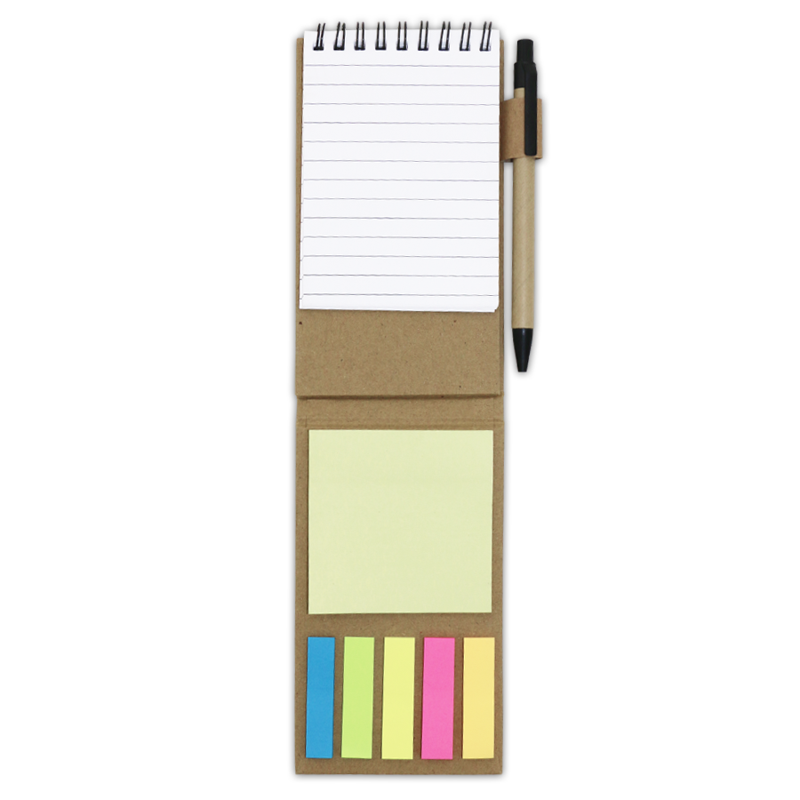 mini note book de poche post-it ecologique