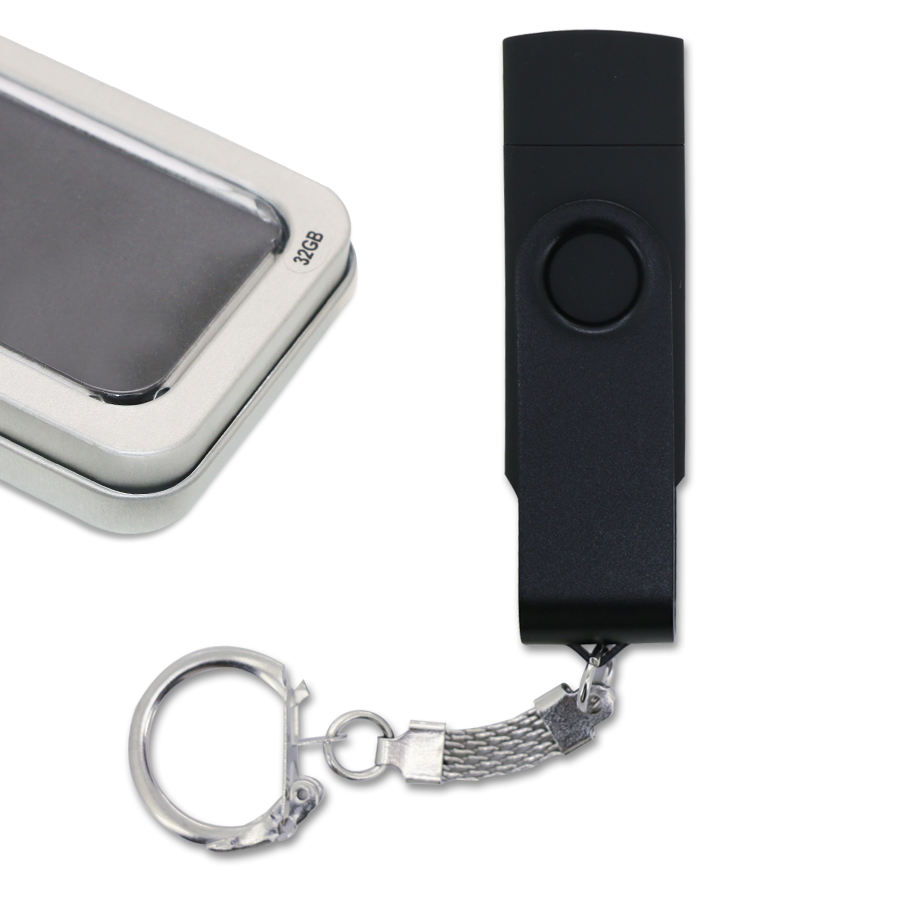 usb 32 gb double tête type-c