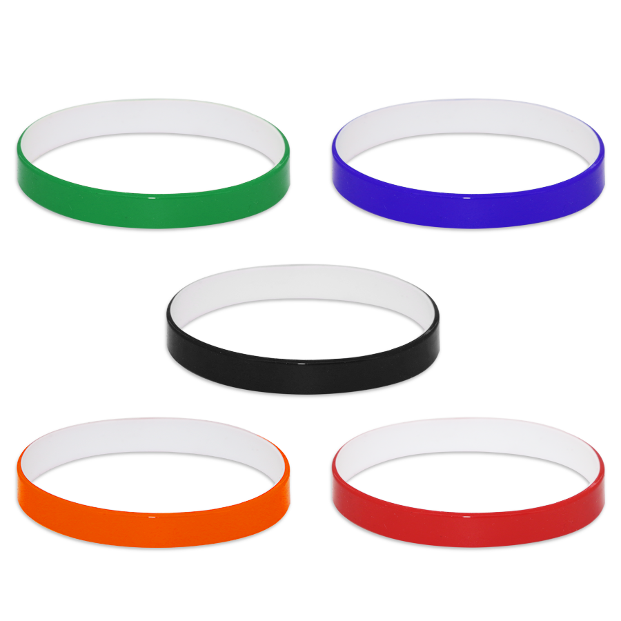 bracelet en silicone couleur laserable