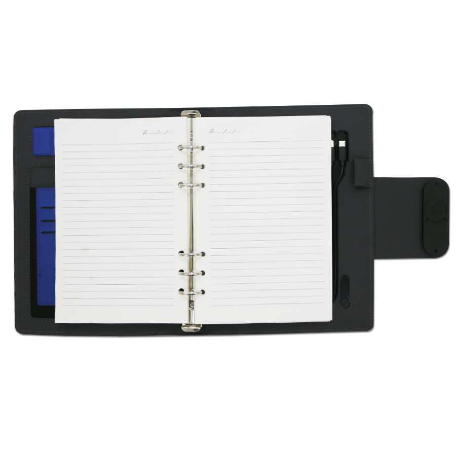 coffret  note-book power bank 8000 mah wireless