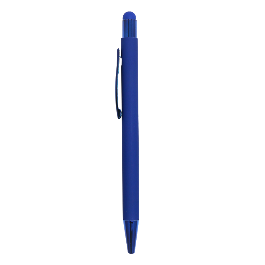 stylo en aluminium soft-touch  avec stylus