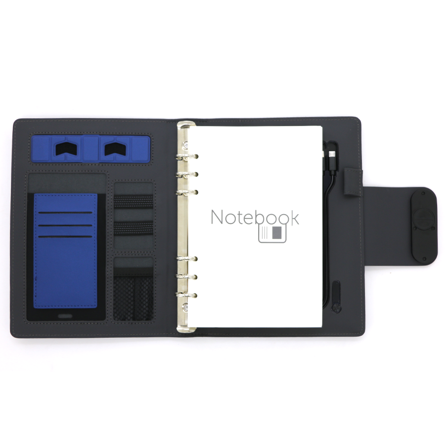 coffret  note-book power bank 8000 mah wireless