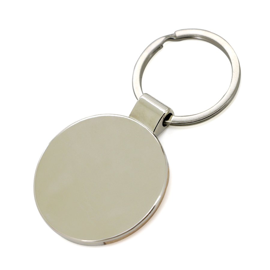 porte-clés forme ronde en bois