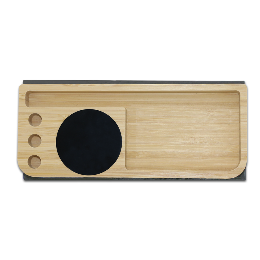 tapis souris  bamboo avec chargeur wireless