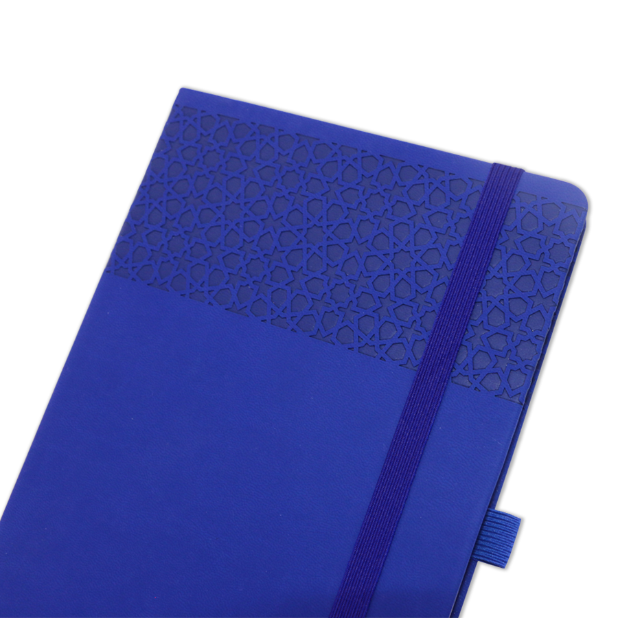 note-book publicitaire design arabesque