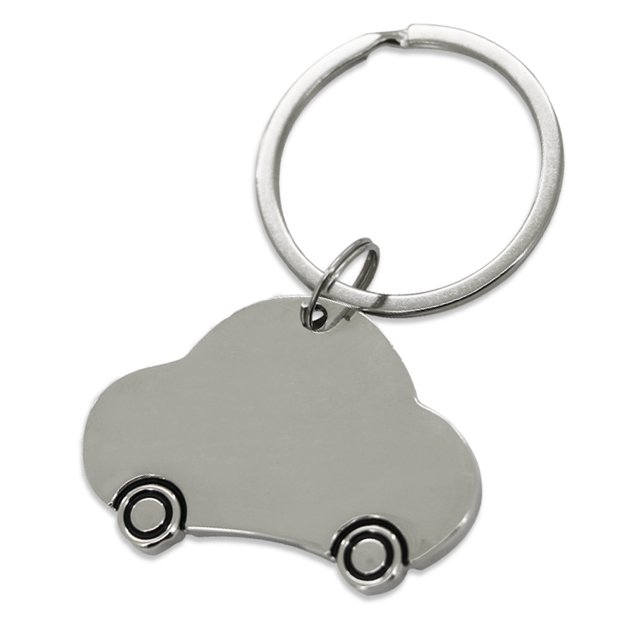 porte-clés  forme voiture en noir