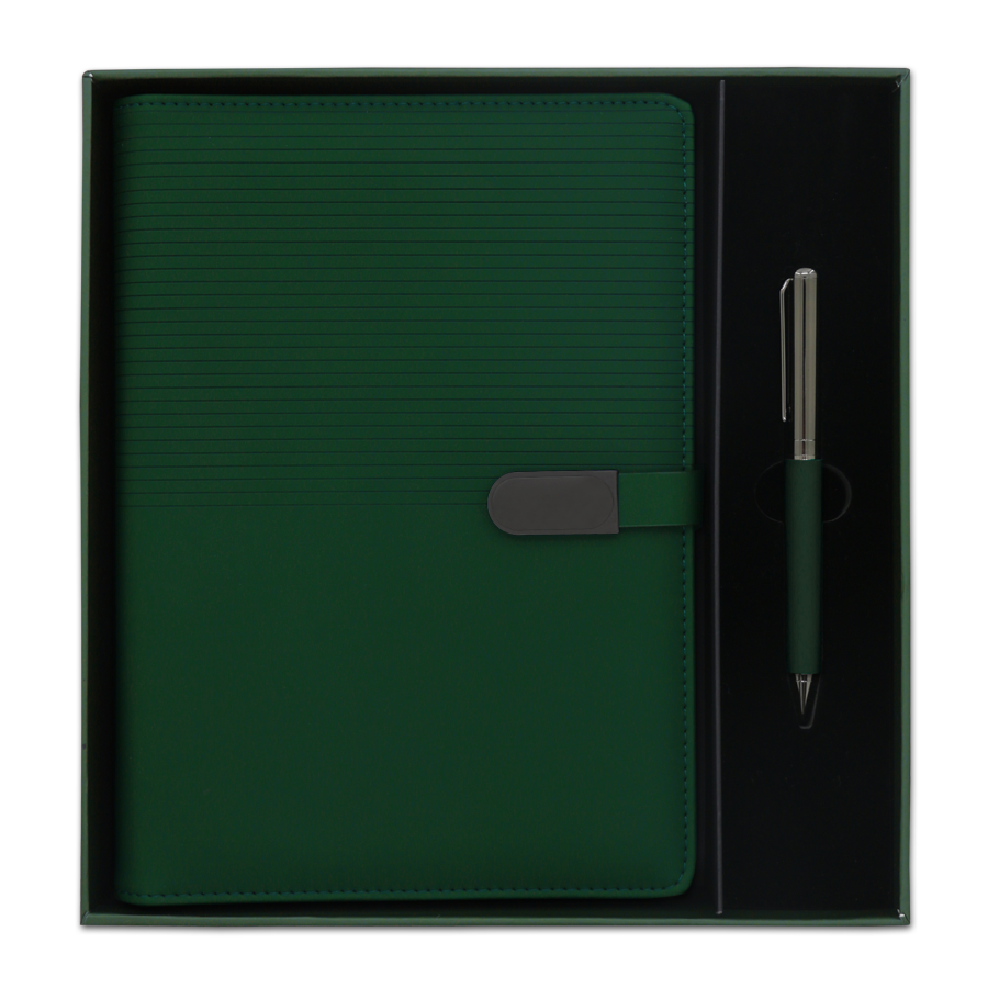 set  note book et stylo publicitaire