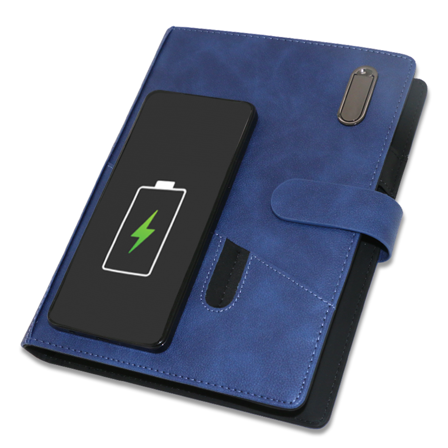 coffret  note book  avec powerbank et usb inclus