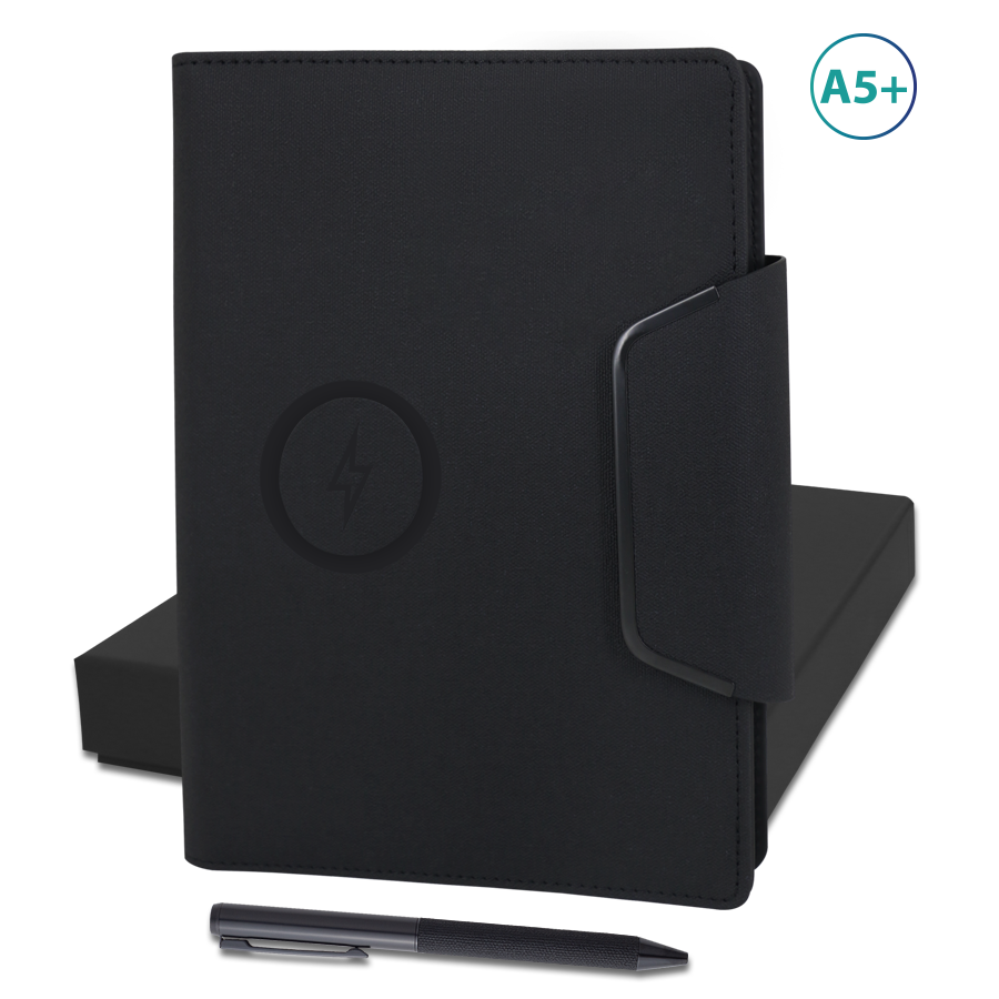 coffret de luxe note book power bank